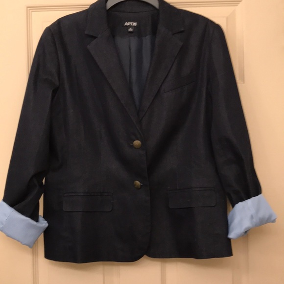 Apt. 9 Jackets & Blazers - Ladies Navy Blazer
